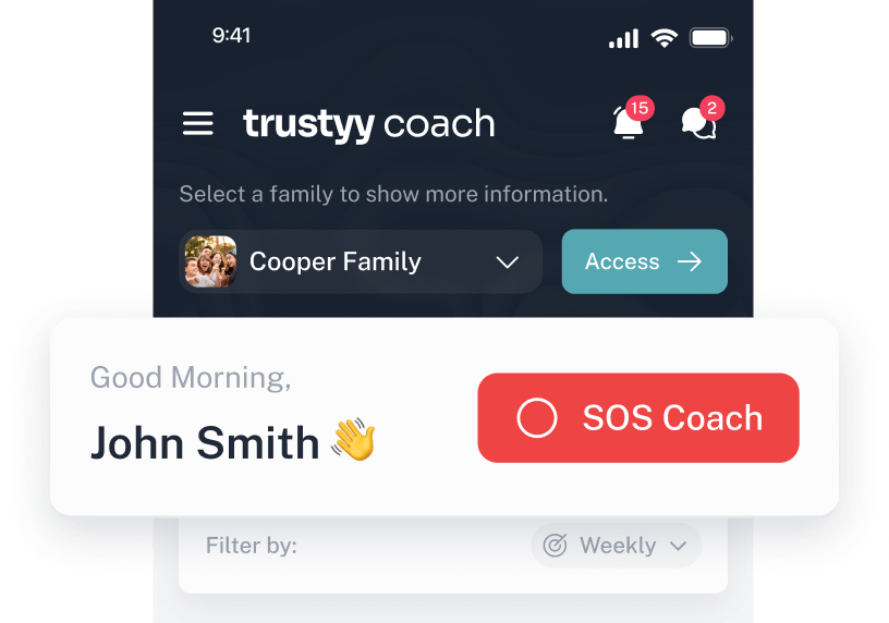 SOS Button Access: